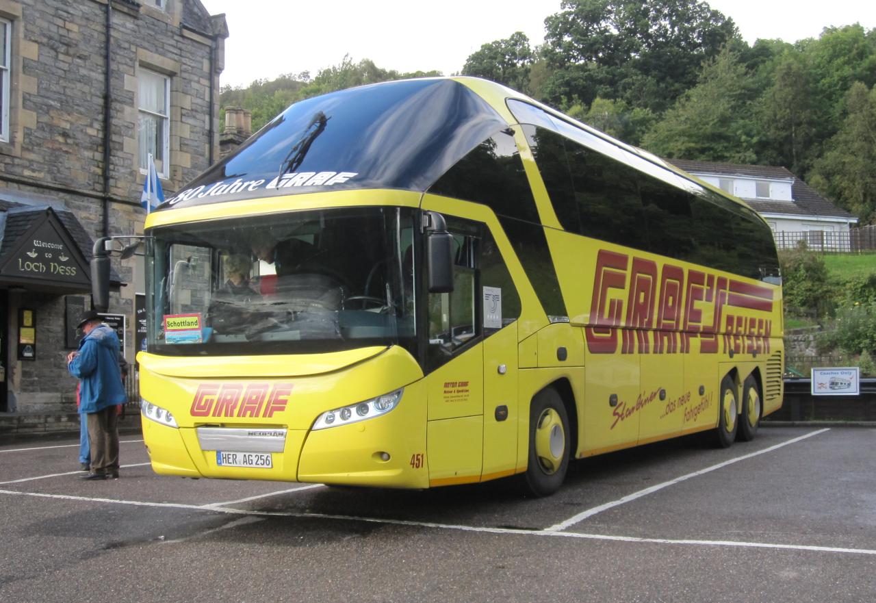 der neue moderne Reisebus von GRAF's REISEN