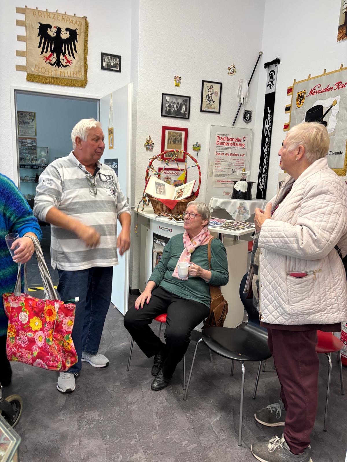 In den Innenräumen des Karnevals-Museums