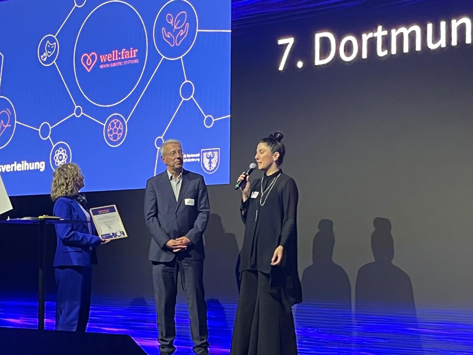 Die Preisverleihung am 7. Dortmunder Stiftungstag