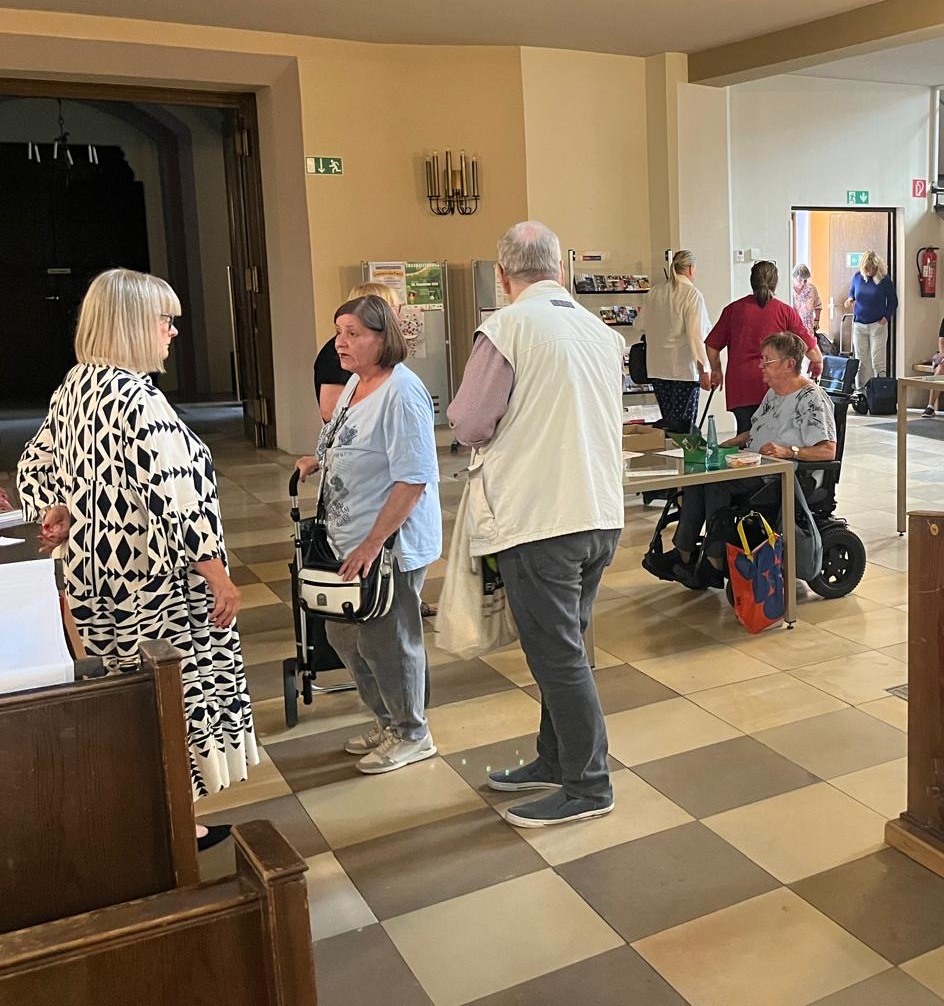 Anmeldung bei der Seniorentafel