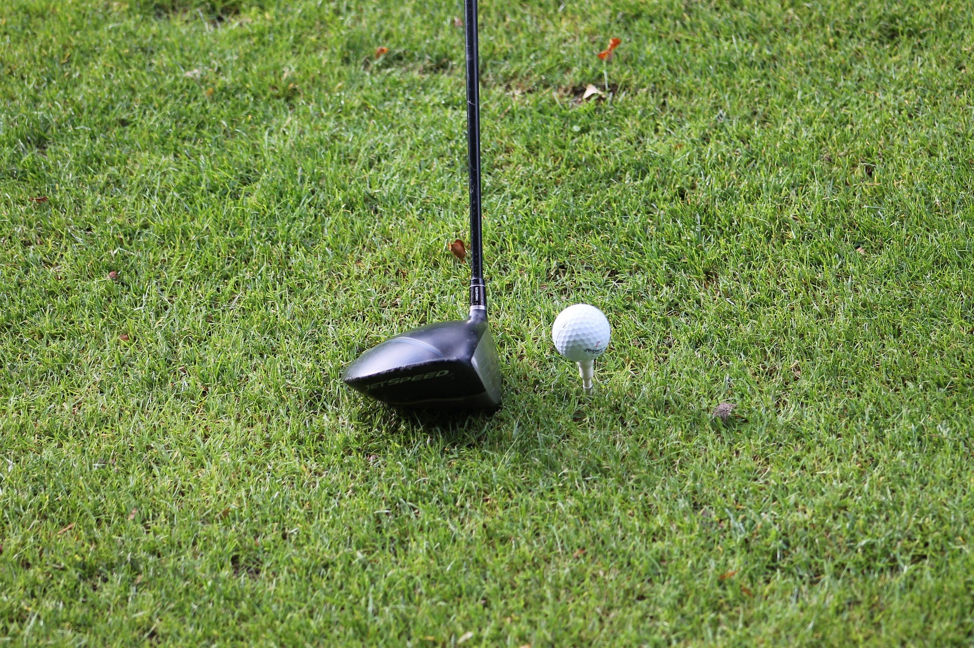 Golf-Schläger und -Ball