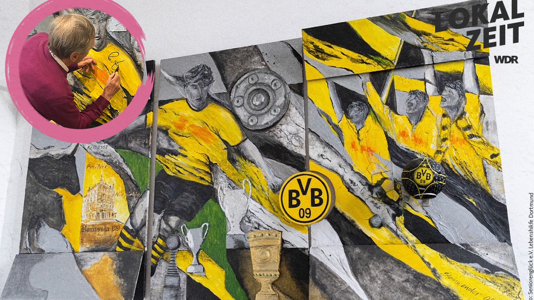 Borussia Dortmund – BVB-Wandbild für den guten Zweck