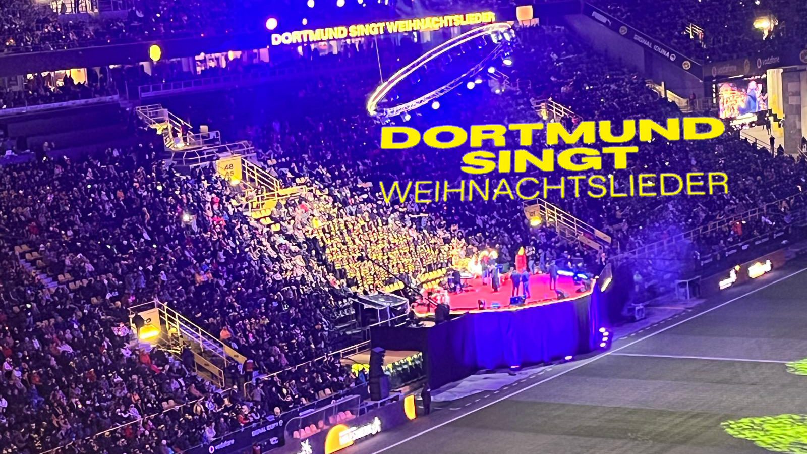 Weihnachtssingen von Borussia Dortmund