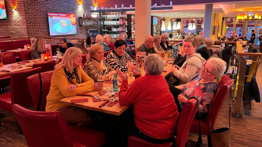 Gänse-Essen im Café Maximilian am 16.11.2025