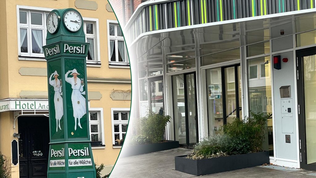 Die Stadtbücherei an der Persil-Uhr ist der neue Standort der Seniorentafel in Lünen