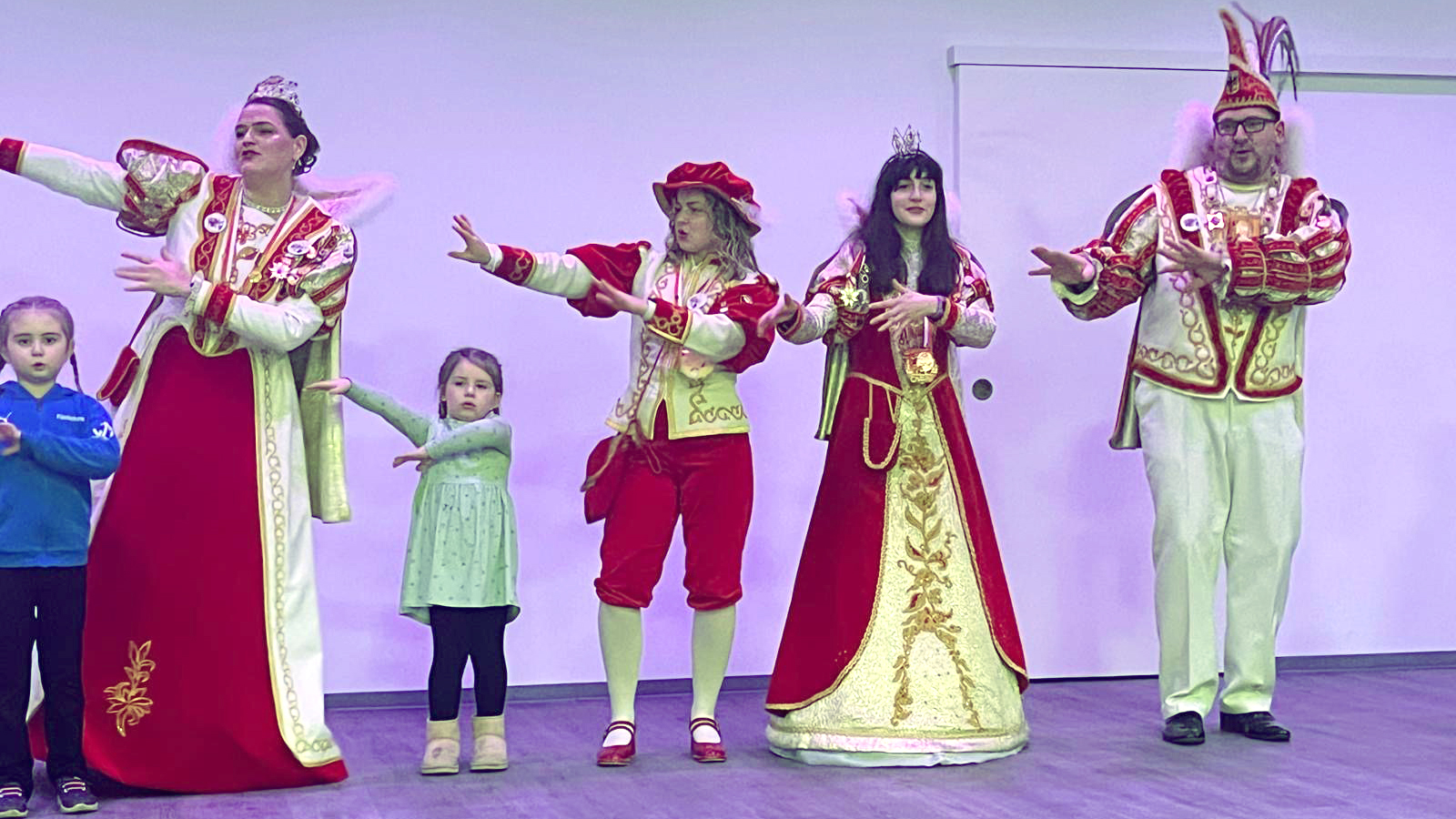 Ältesten-Ehrung beim Senioren-Karneval in der Dortmunder Actien Brauerei