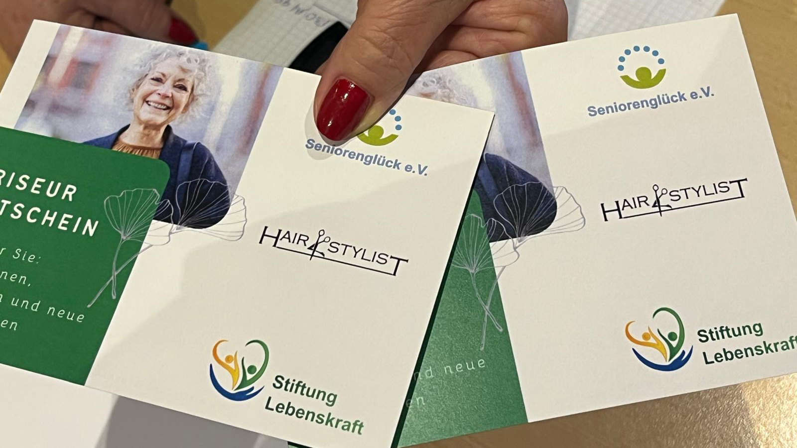 Friseur-Gutscheine bei der Seniorentafel