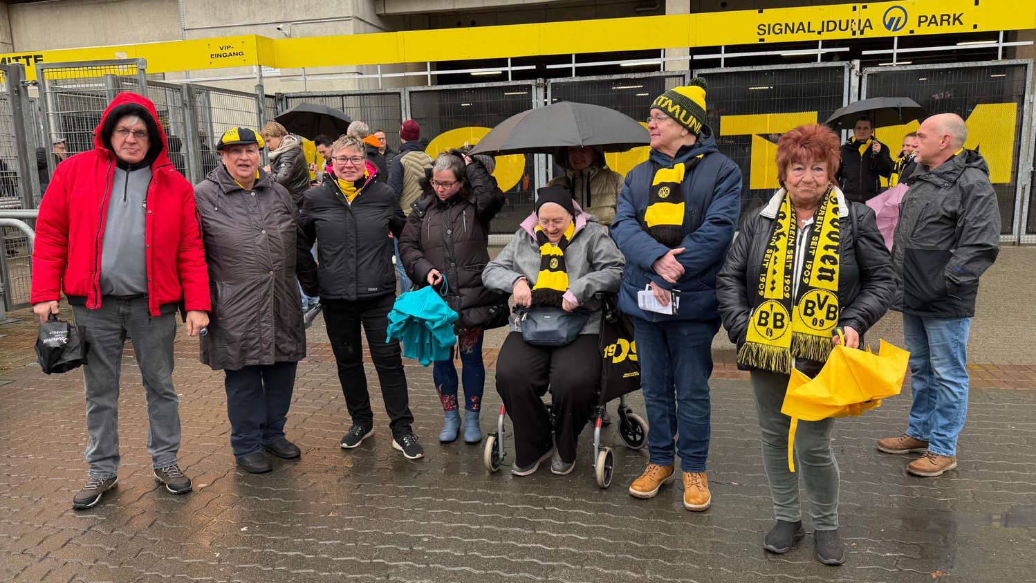 Danke an die Desperados – und alle großzügigen Fans von Borussia Dortmund!