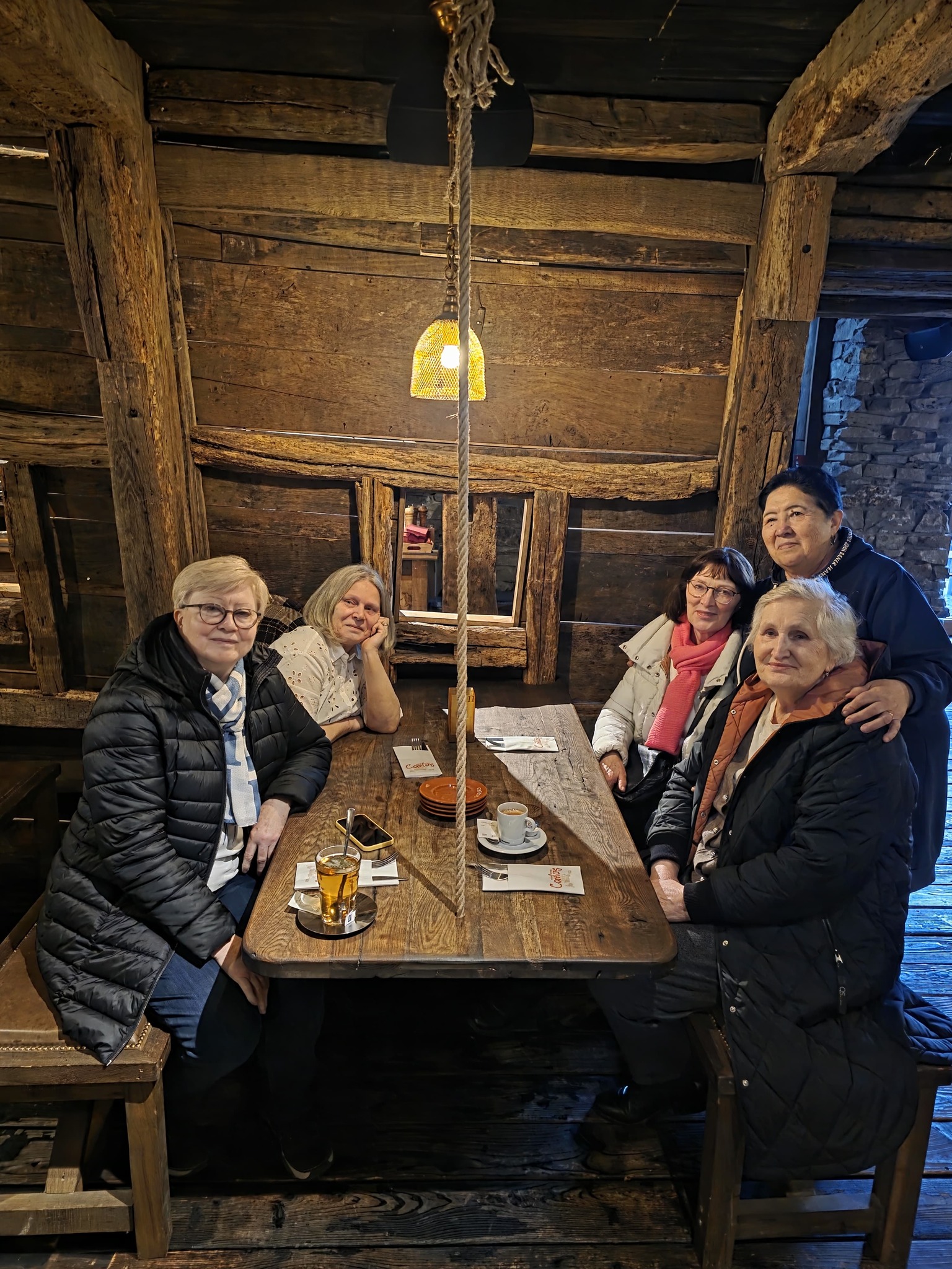 In gemütlicher Runde mit Familie Carlos