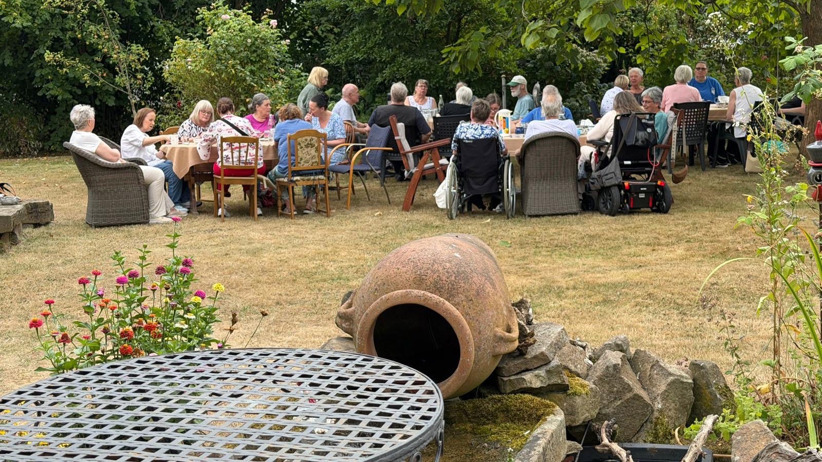 Gartenfest im Blumen- und Pflanzenparadies von Frau Wachholz